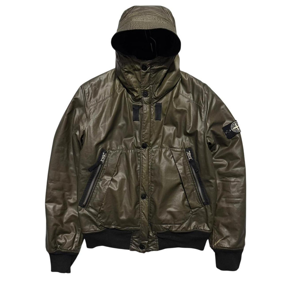 Stone Island Waxed Ice Jacket