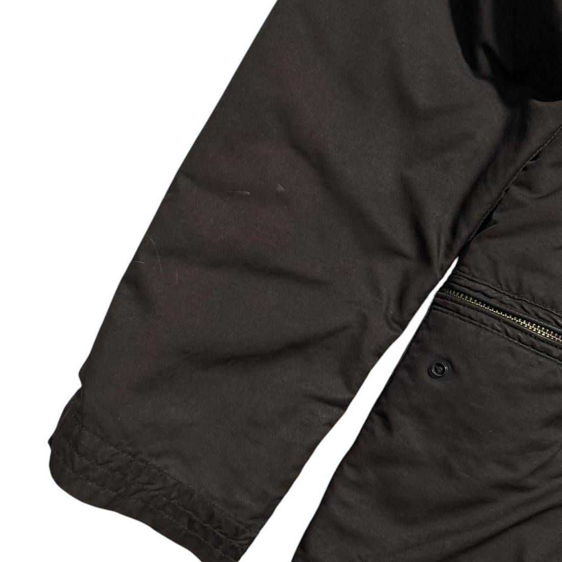 Stone Island Brown Dutch Rope Heavy Jacket