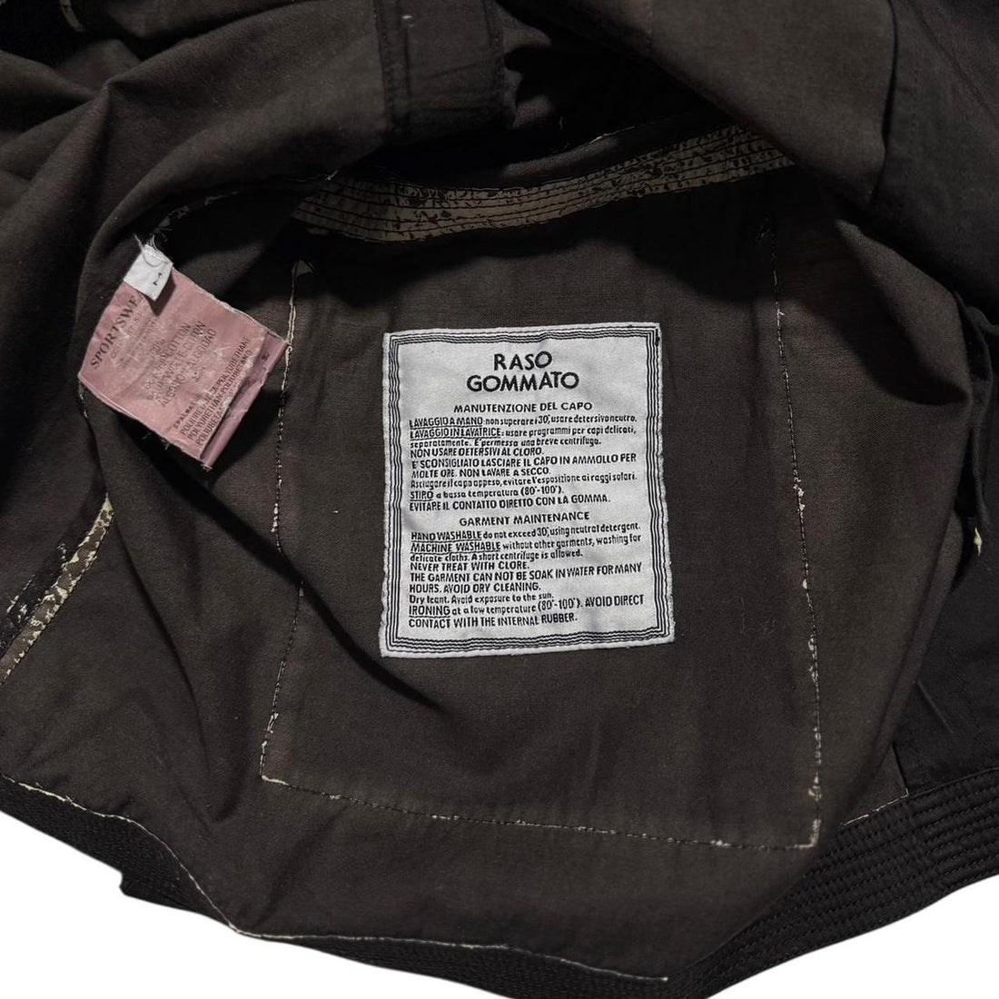 Stone Island Raso Gommato Jacket