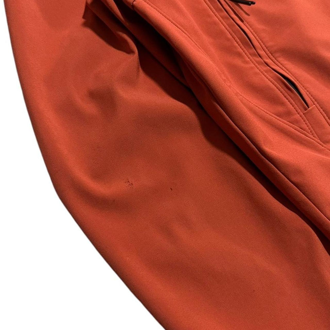 CP Company Orange Soft Shell Goggle Jacket