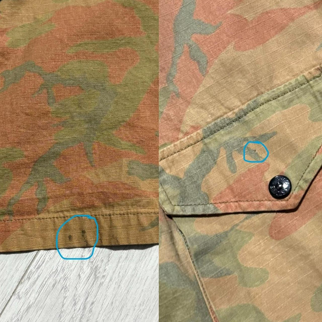 Stone Island S/S 1990 Ice Camo Field Jacket