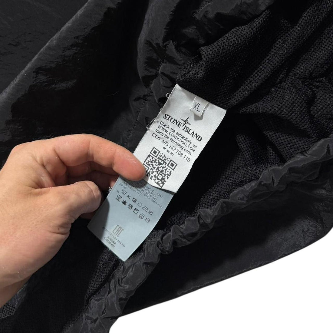 Stone Island Nylon Metal Pullover Smock Jacket