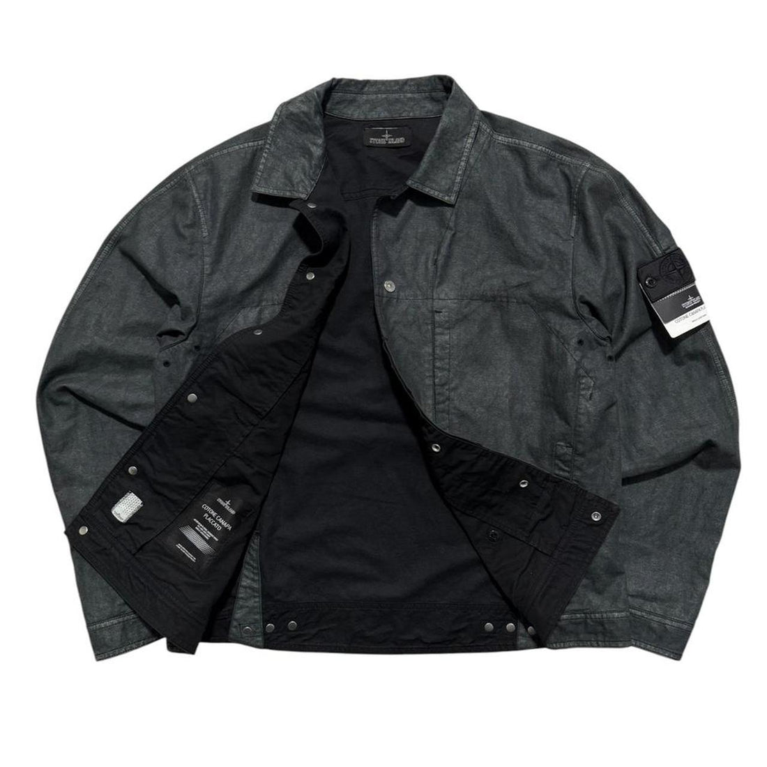 Stone Island Shadow Project Cotone Canapa Placcato Jacket