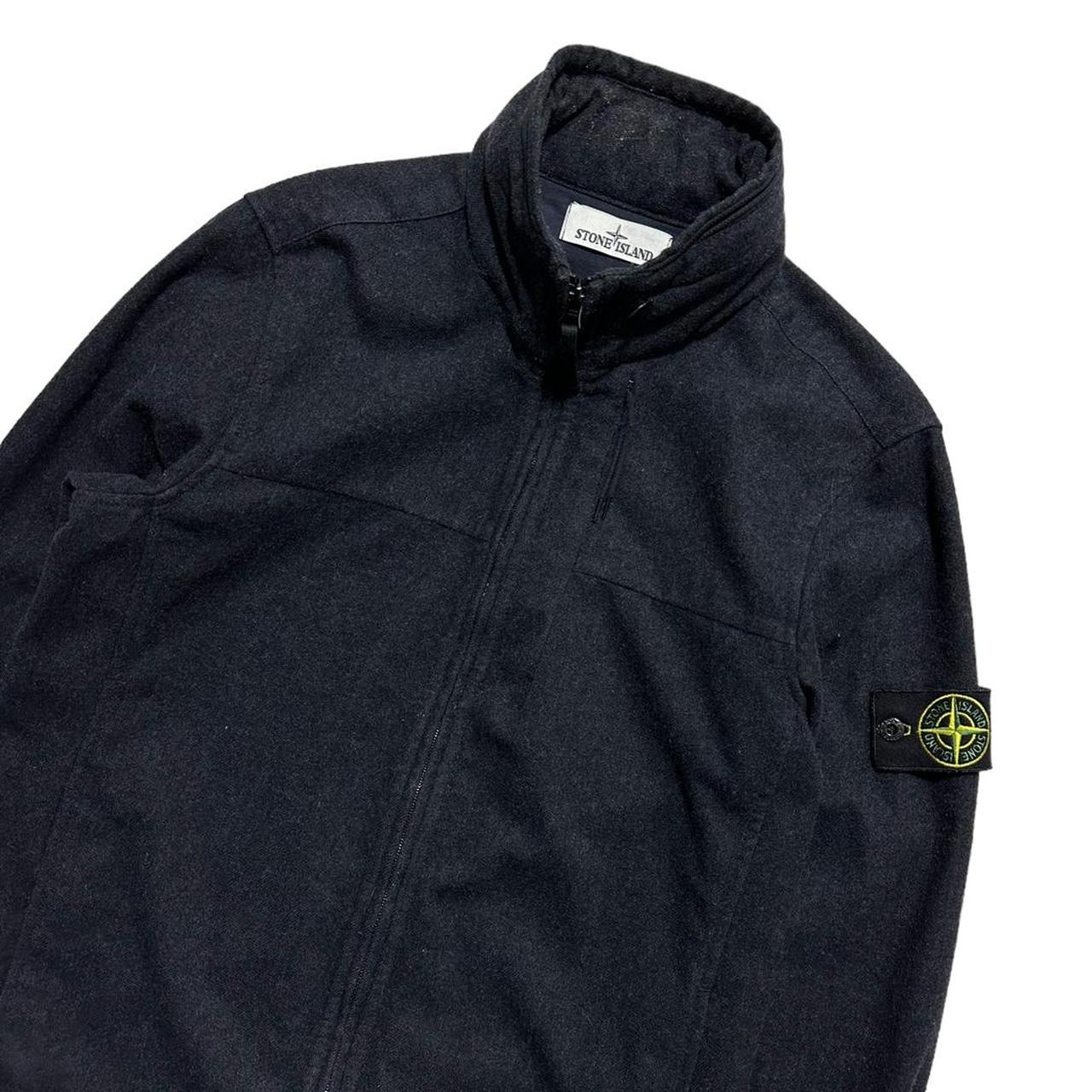 Stone island deals wool jacket