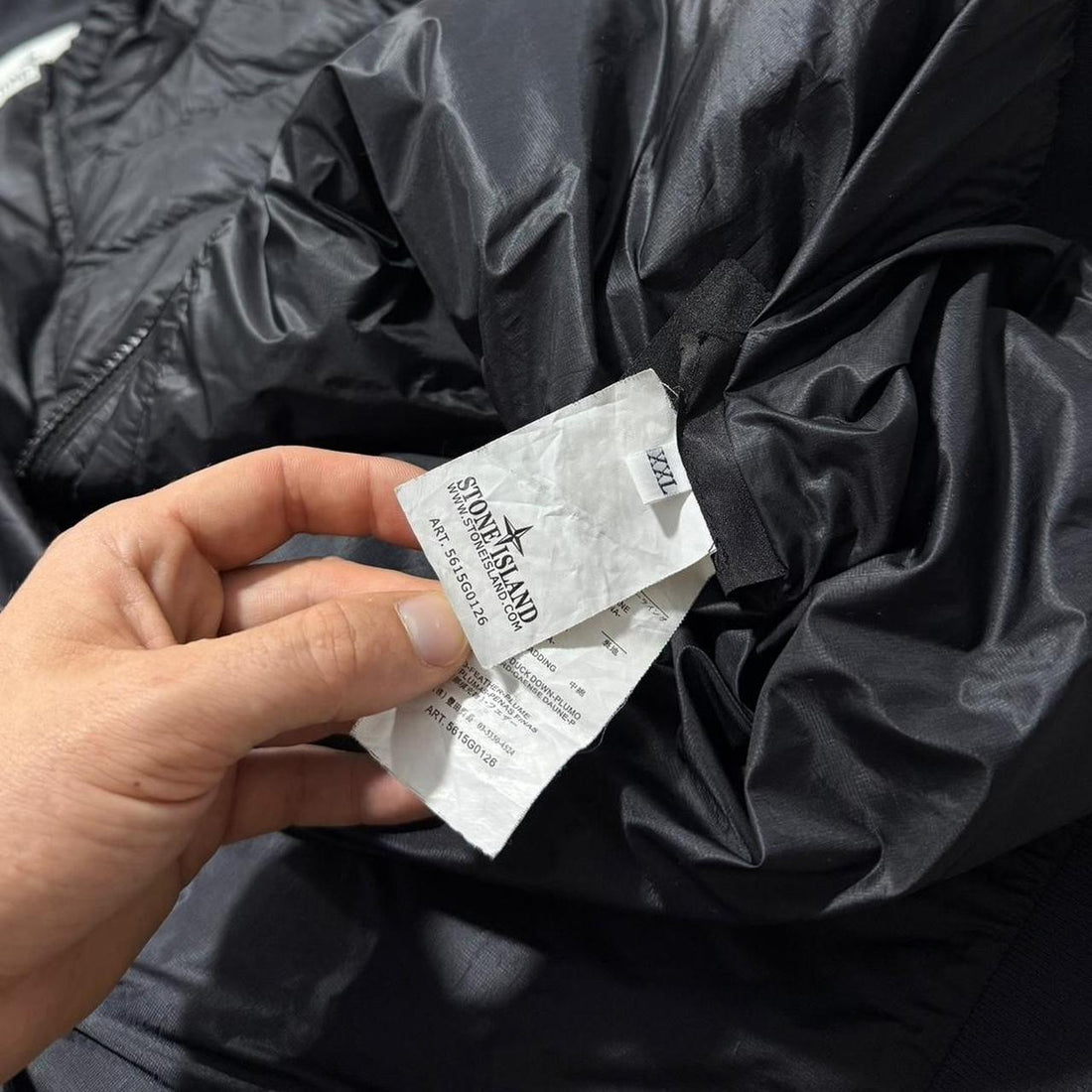 Stone Island Micro Rip Stop Down Gilet