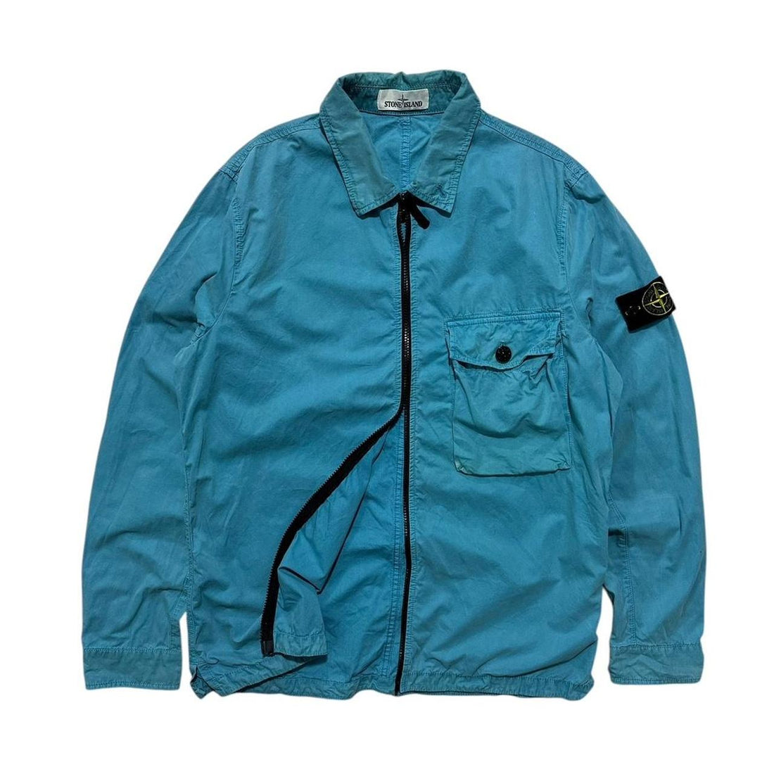 Stone Island Baby Blue Overshirt