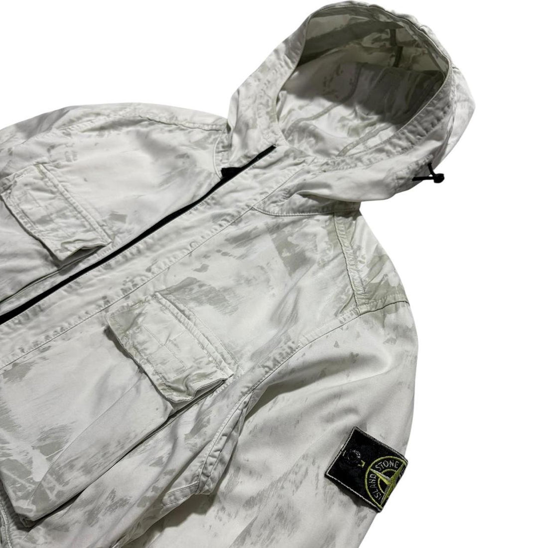 Stone Island Hand Corrosion Raso Field Jacket