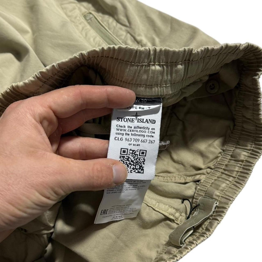 Stone Island Ghost Cargo Trousers