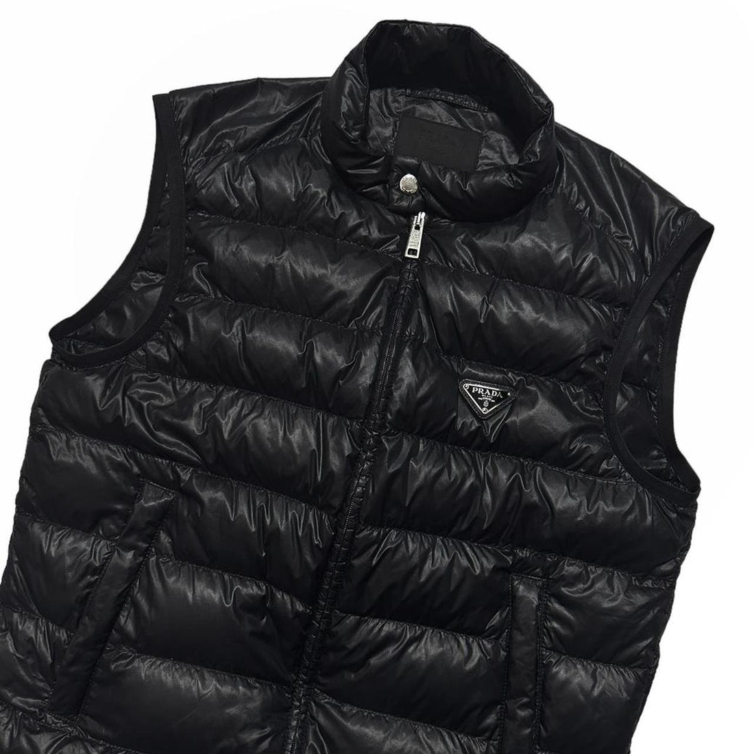 Prada Black Down Gilet