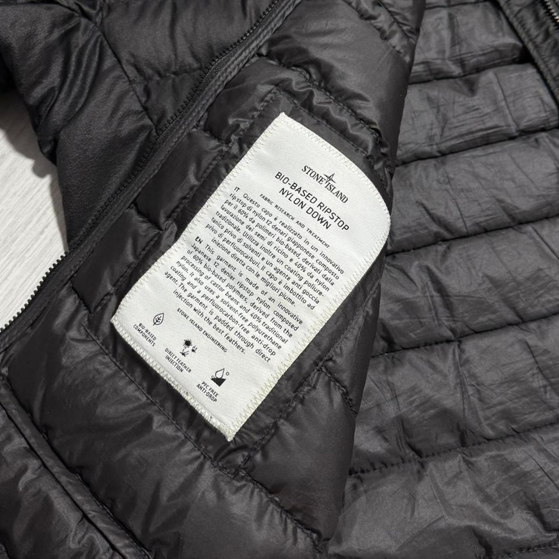 Stone Island Bio-Based Padded Down Jacket