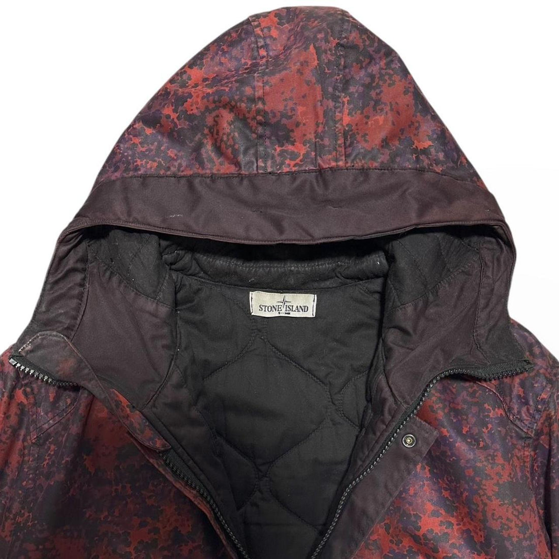 Stone Island Raso Gommato OVO Print Jacket