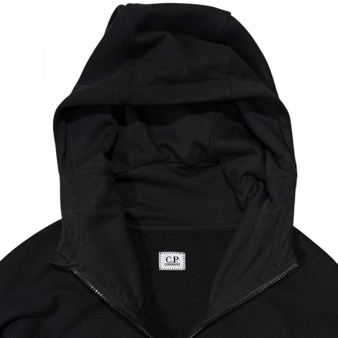 CP Company Black Goggle Lens Hoodie