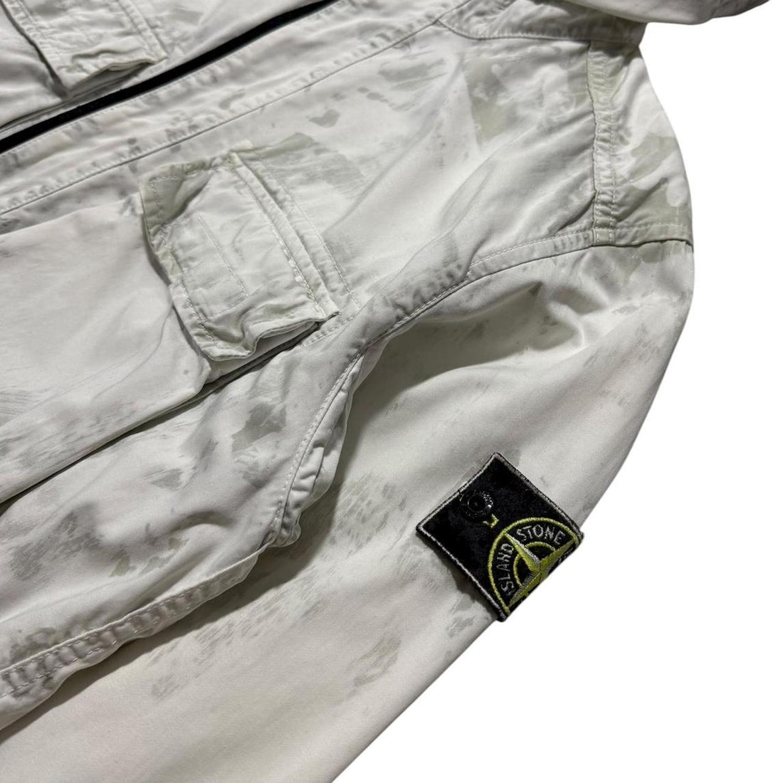Stone Island Hand Corrosion Raso Field Jacket