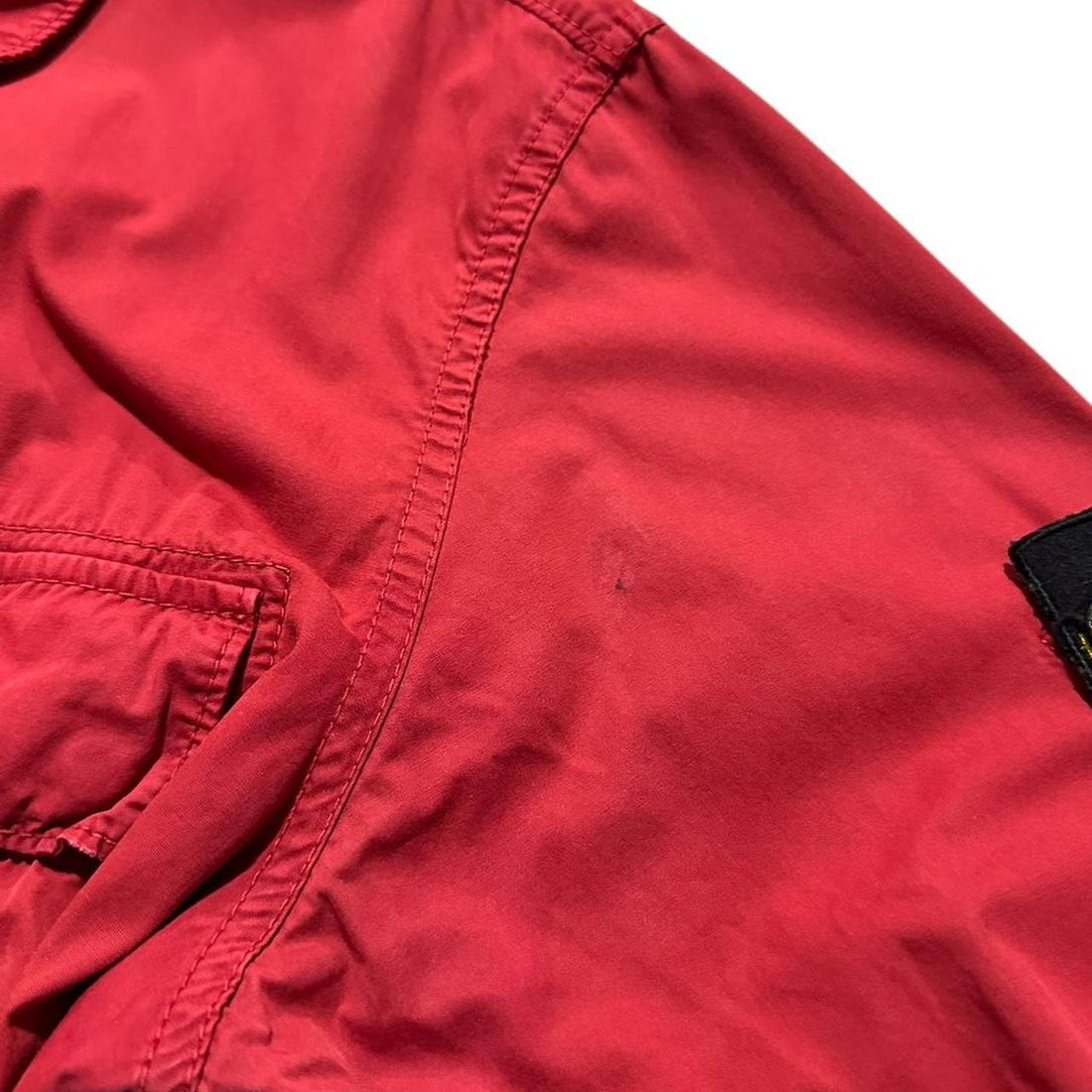 Stone Island Red Overshirt