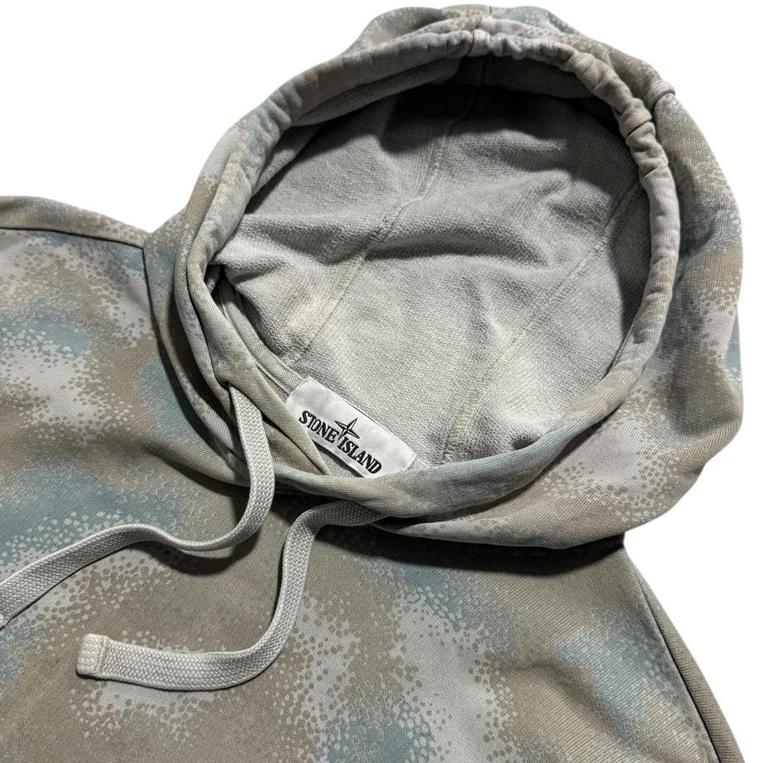 Stone Island Camo Pullover Hoodie