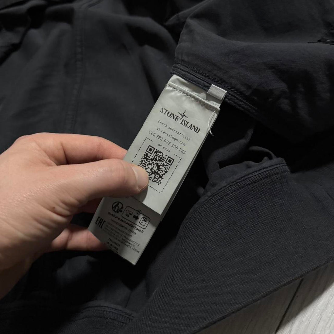 Stone Island Cupro Cotton Twill-TC Jacket