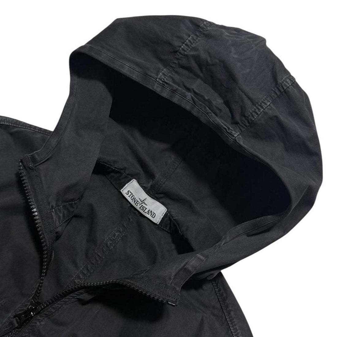 Stone Island Canvas Hooded Jacket