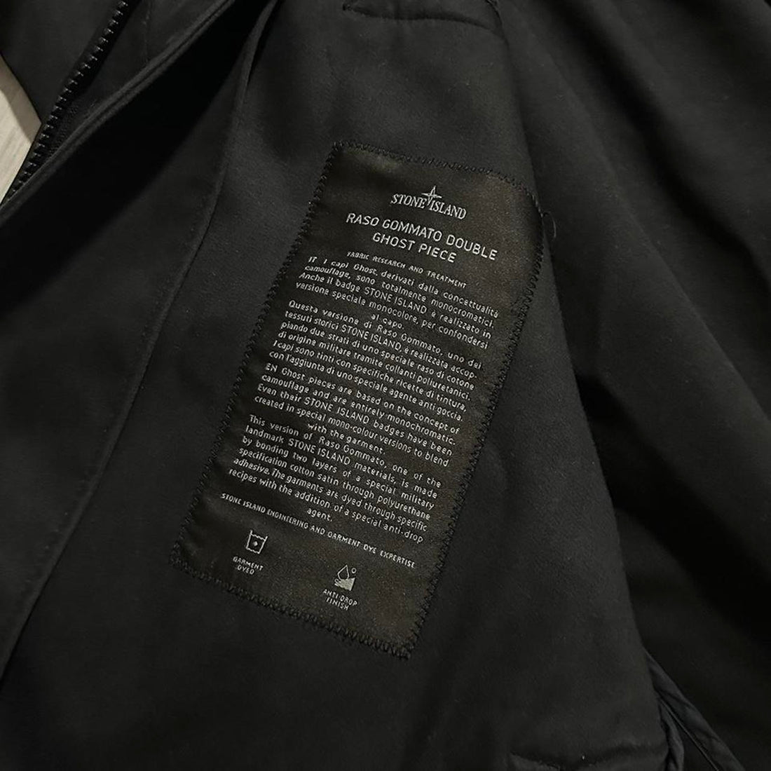 Stone Island Ghost Raso Gommato Jacket