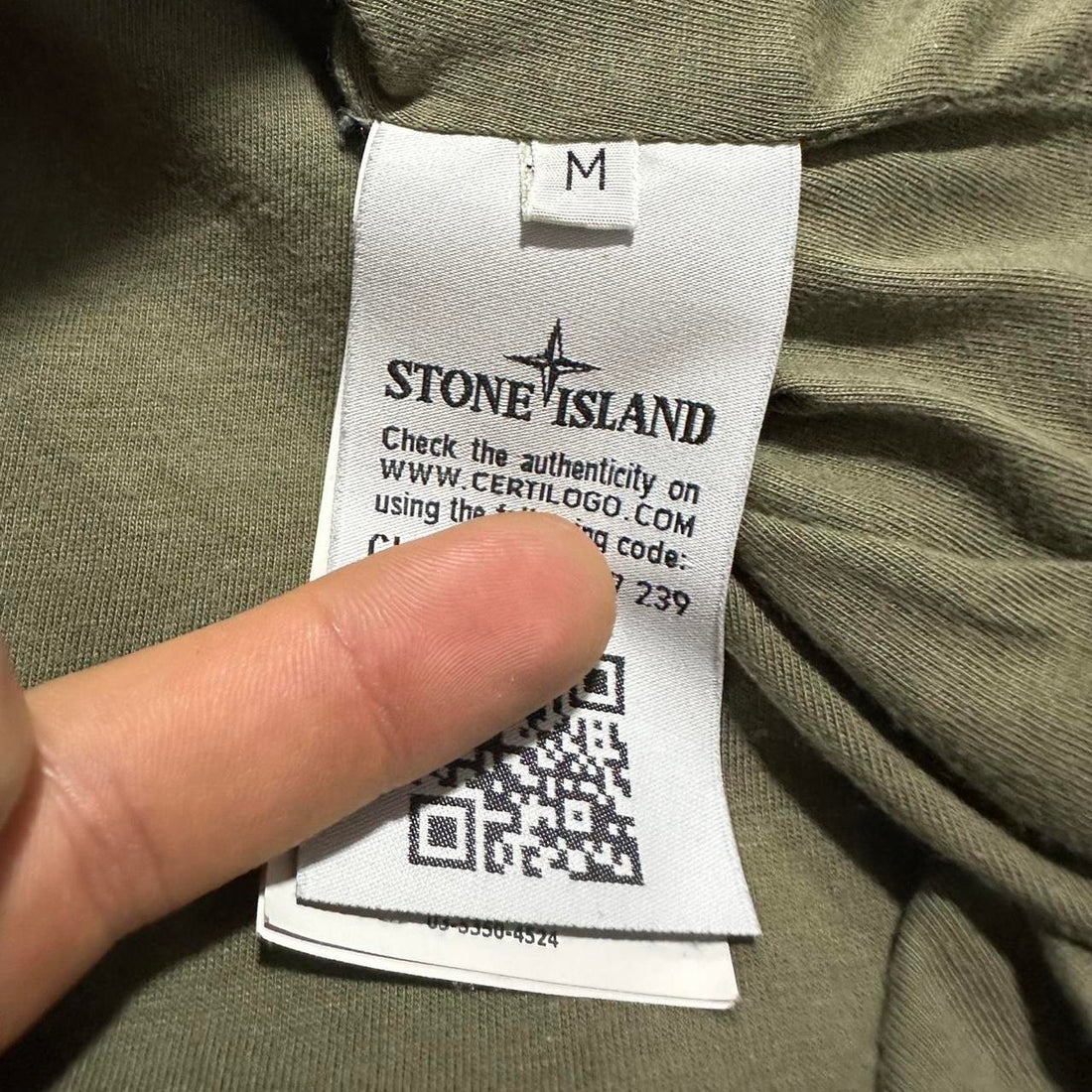 Stone Island Khaki Nylon Metal Overshirt