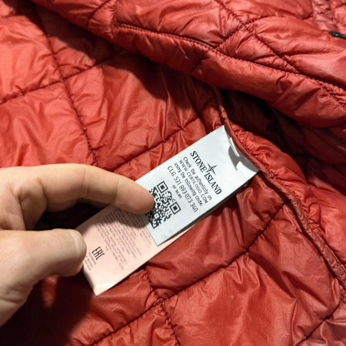 Stone Island Garment Dyed Micro Yarn Down Jacket