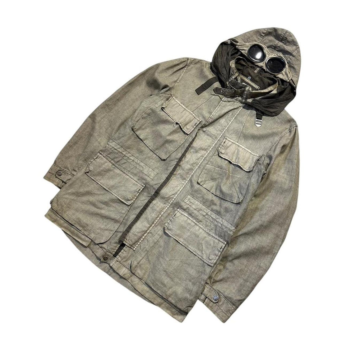 CP Company Lino Flax Goggle Jacket – TobyTides