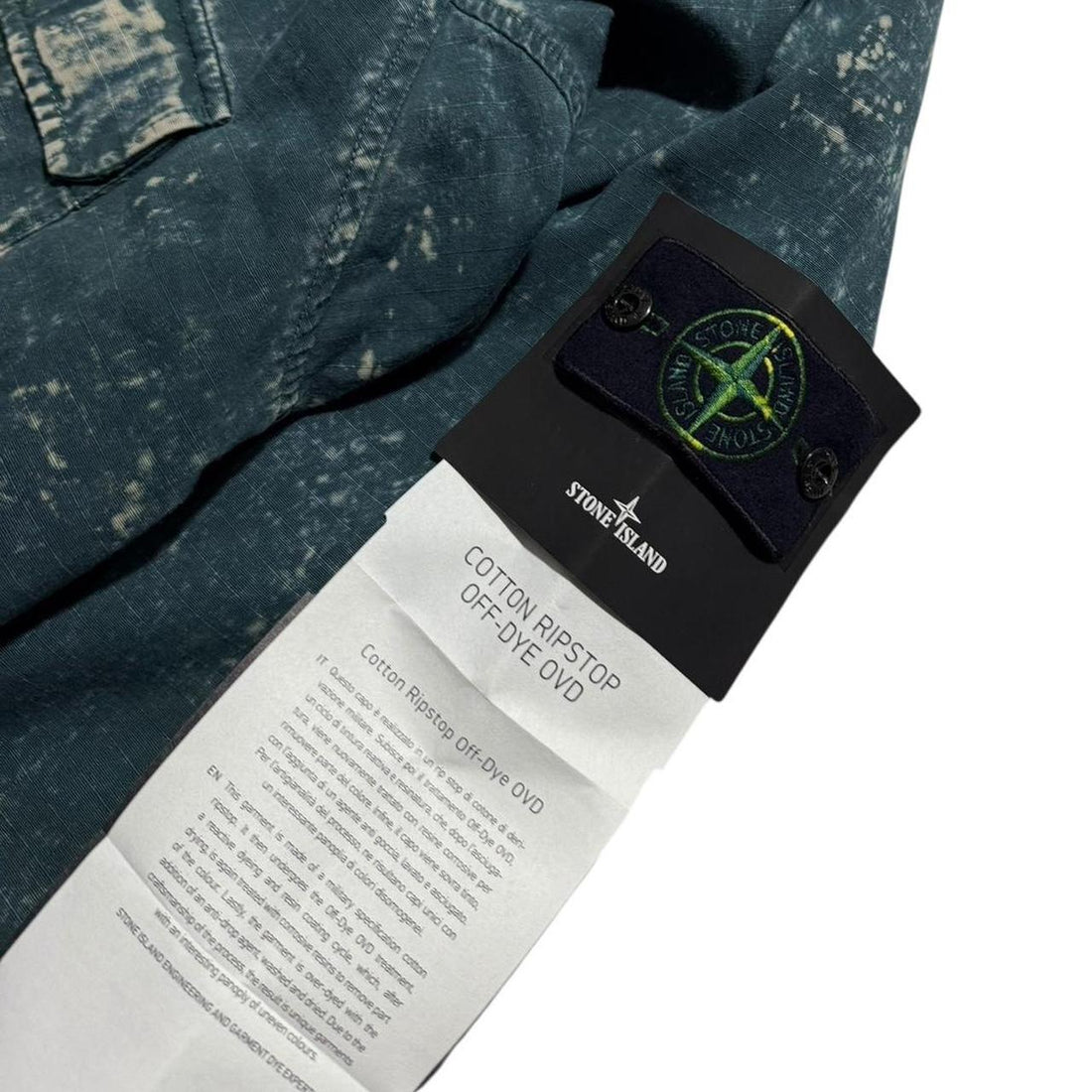 Stone Island Cotton Ripstop Acid Dyed Jacket