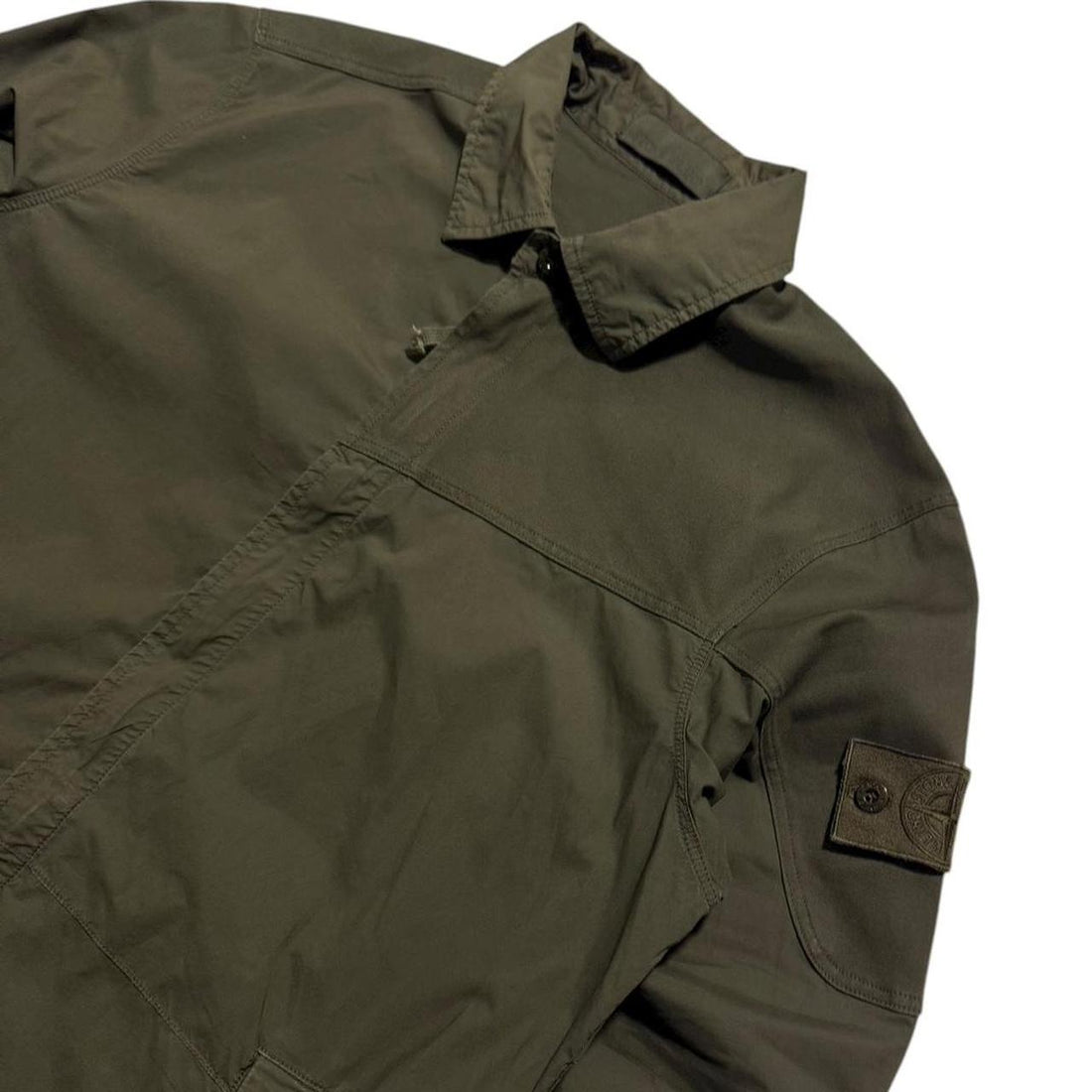 Stone Island Ghost Khaki Overshirt
