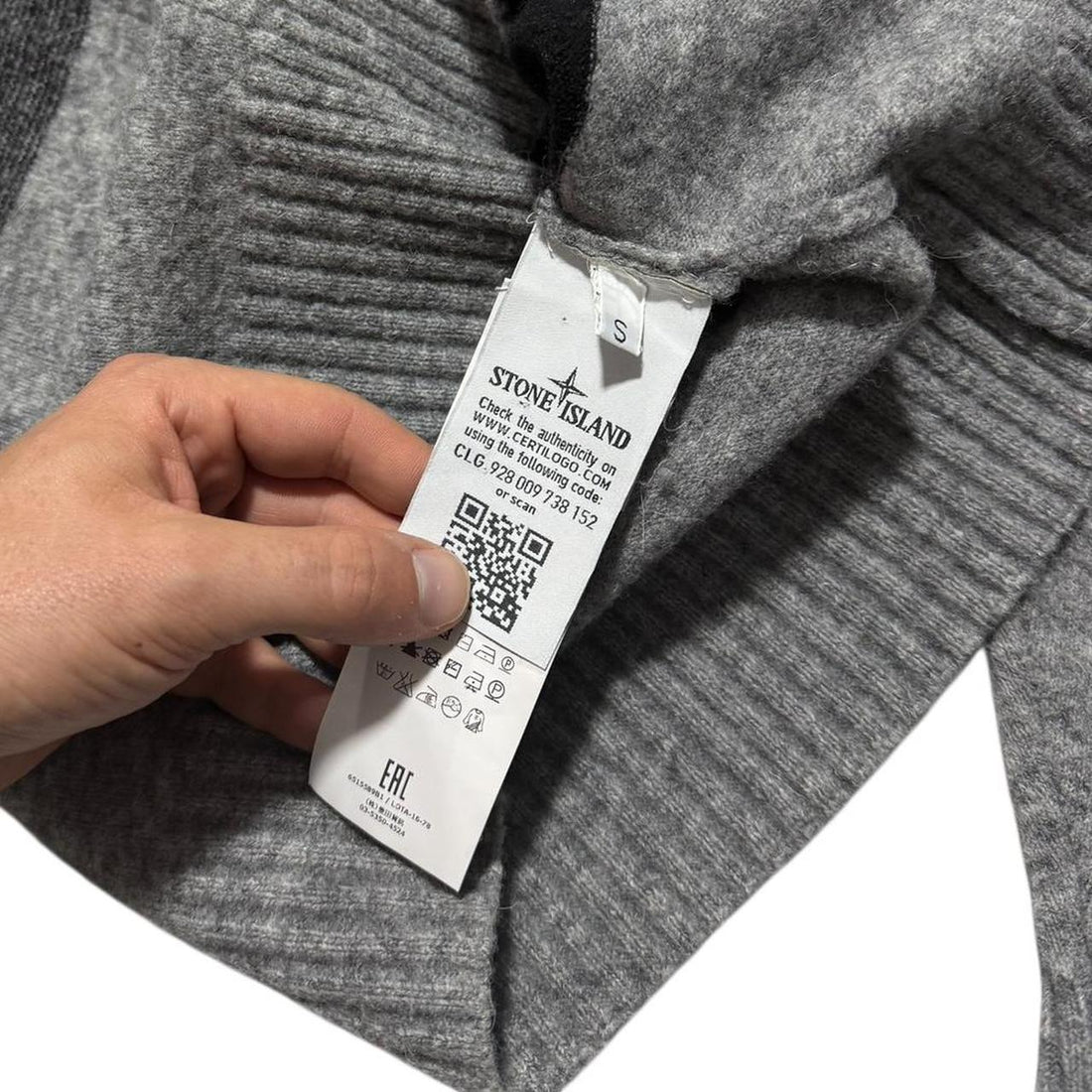 Stone Island Wool Pullover Crewneck