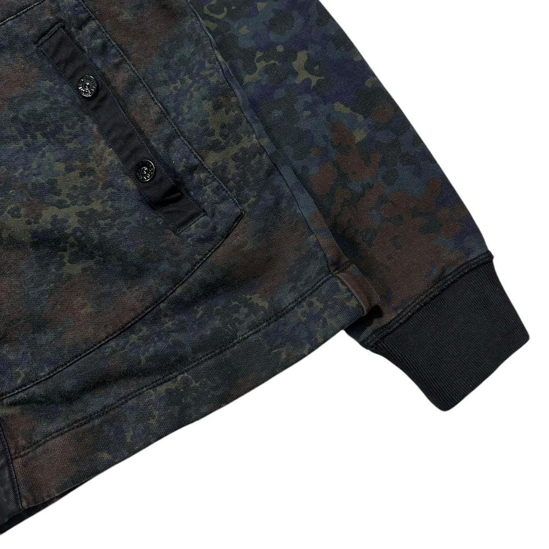 Stone Island Camo Pattern Hoodie