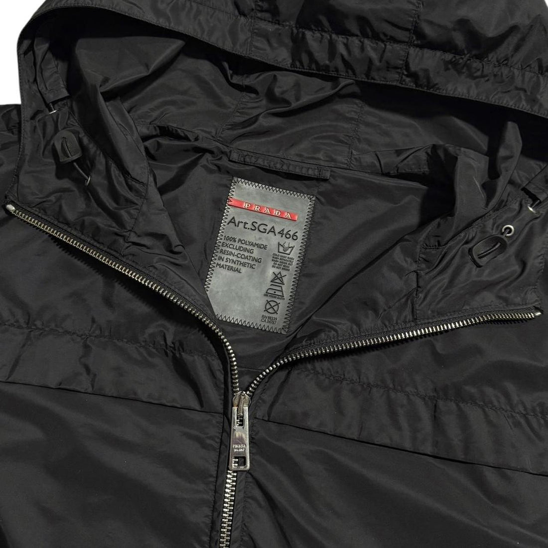 Prada Nylon Windbreaker Jacket