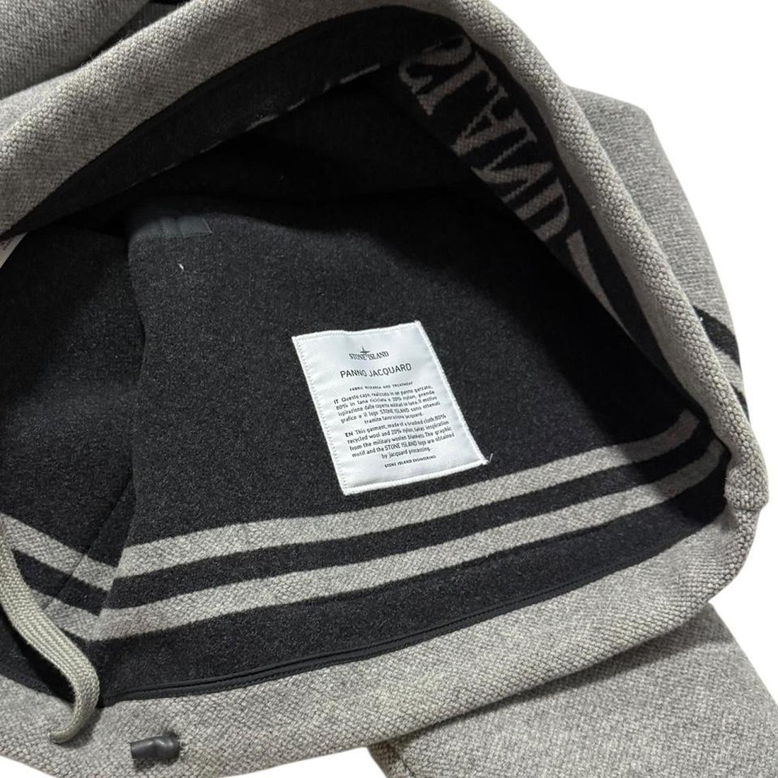 Stone Island Panno Jacquard Wool Jacket