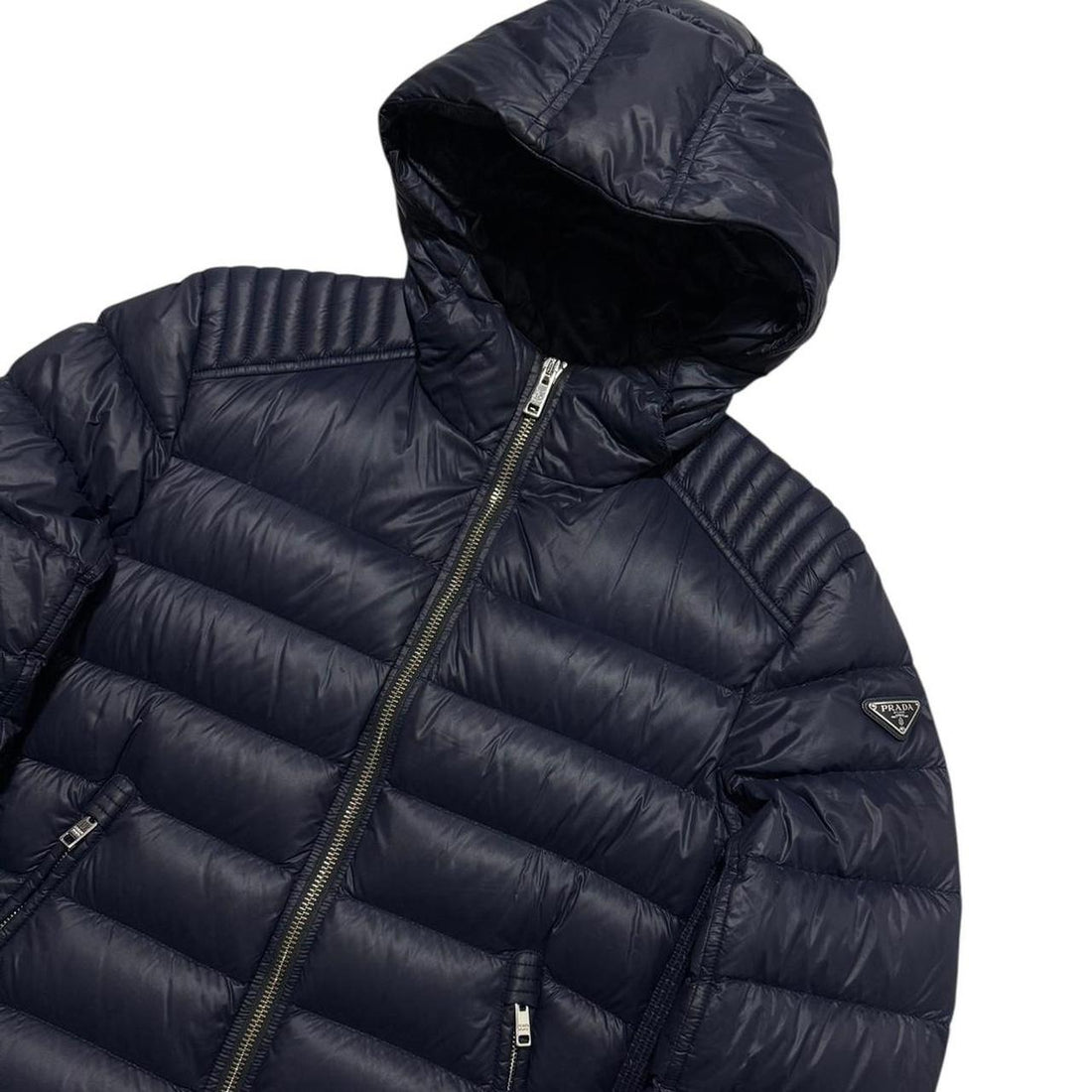 Prada Down Biker Jacket