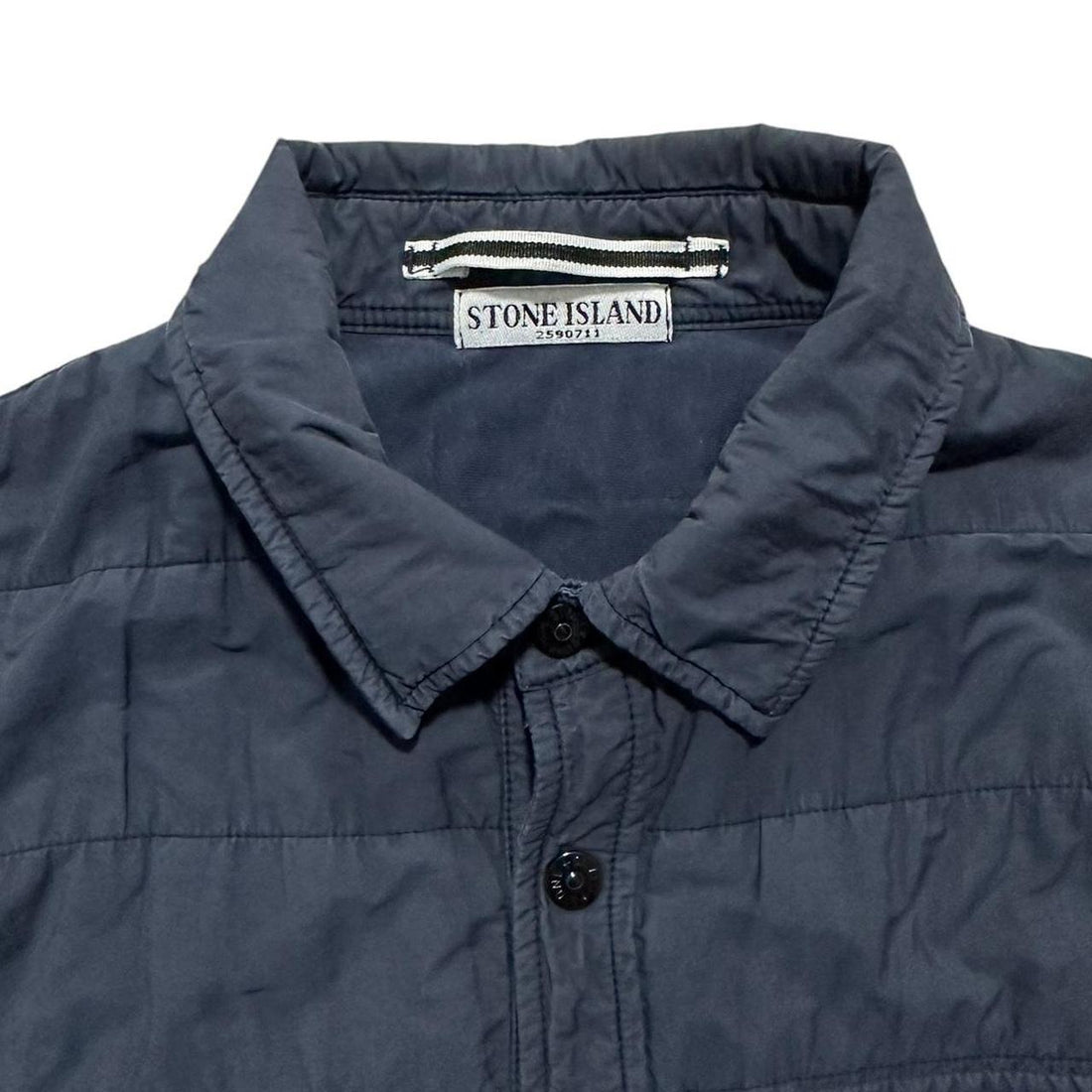 Stone Island Navy Padded Overshirt