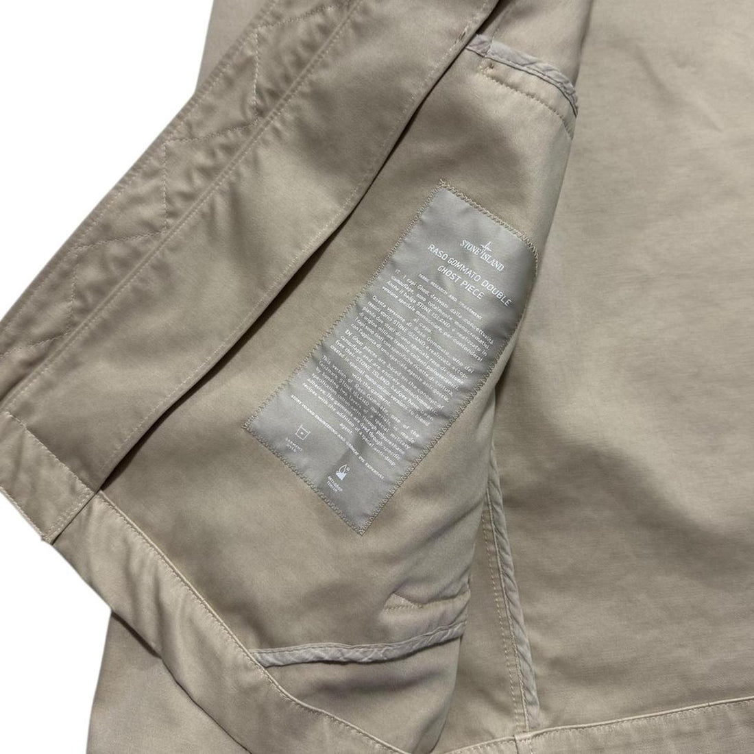 Stone Island Ghost Raso Gommato Jacket