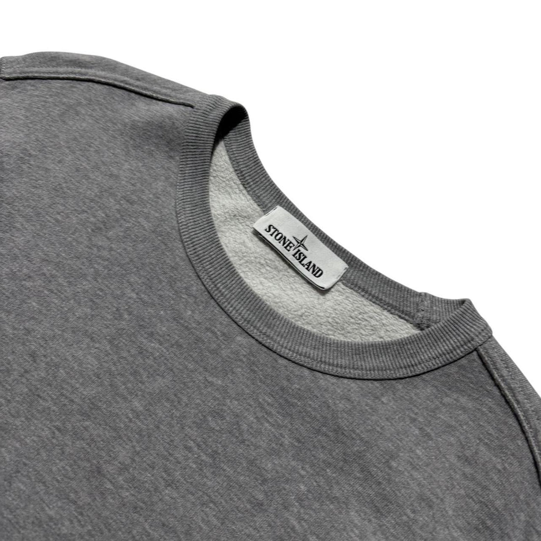 Stone Island Grey Pullover Crewneck