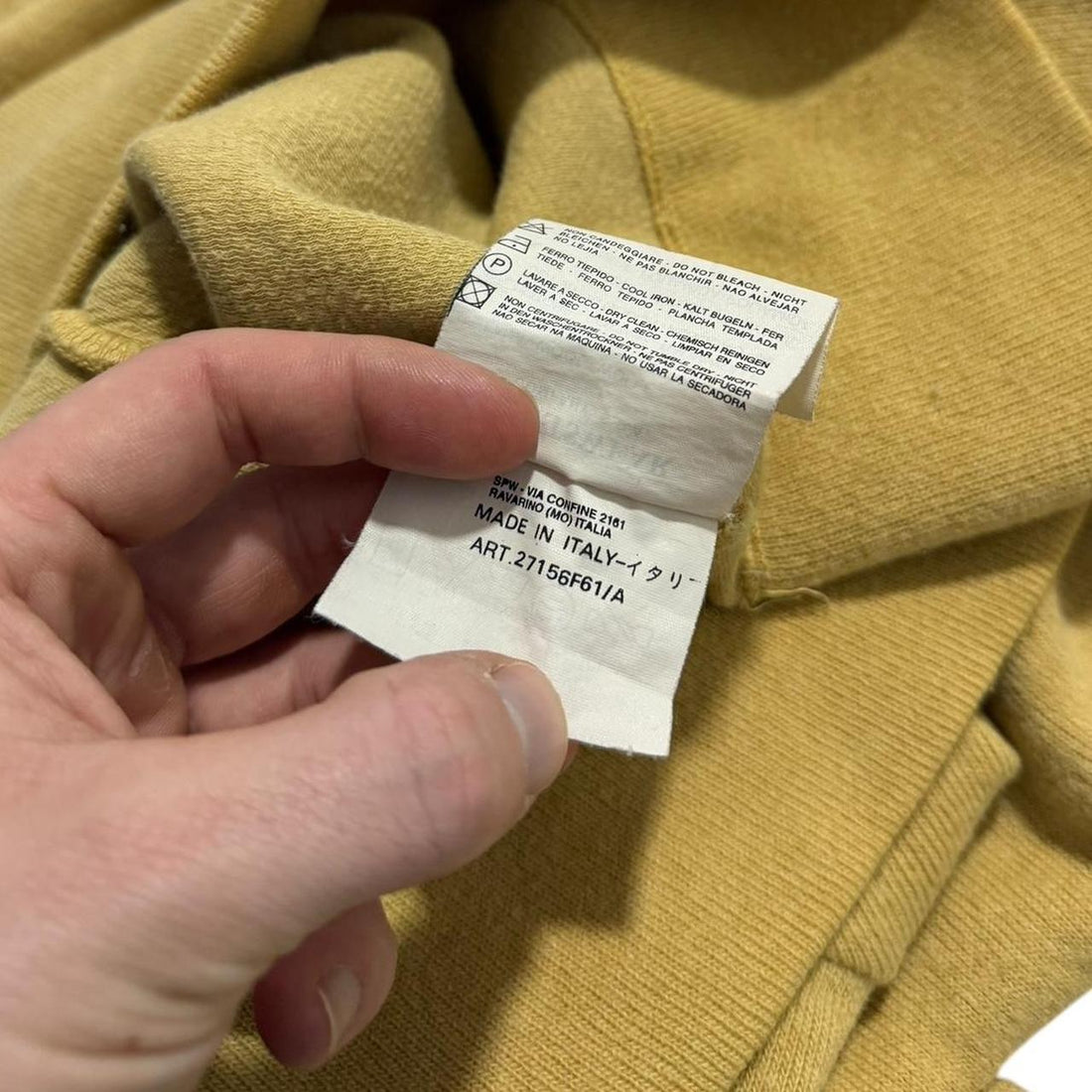 Stone Island A/W 1997 Fleece Pullover Jumper