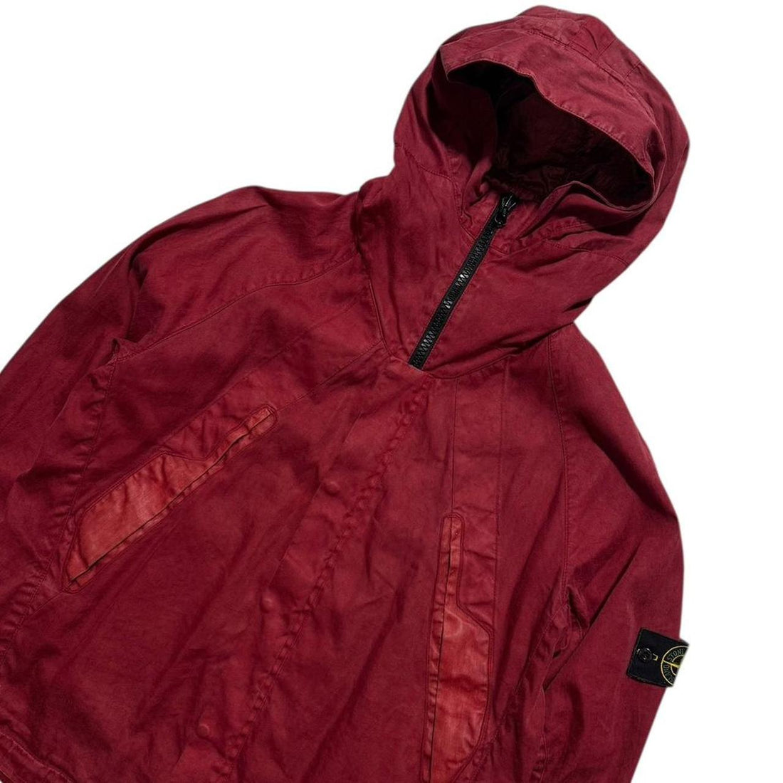 Stone Island 2004 Lino Flax Red Jacket