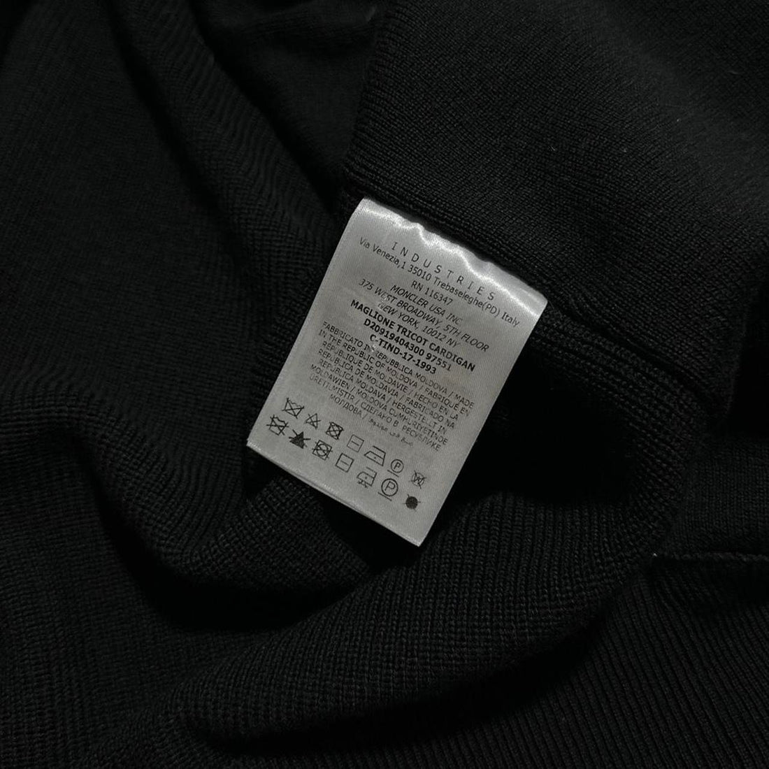 Moncler Nylon Cardigan Jacket