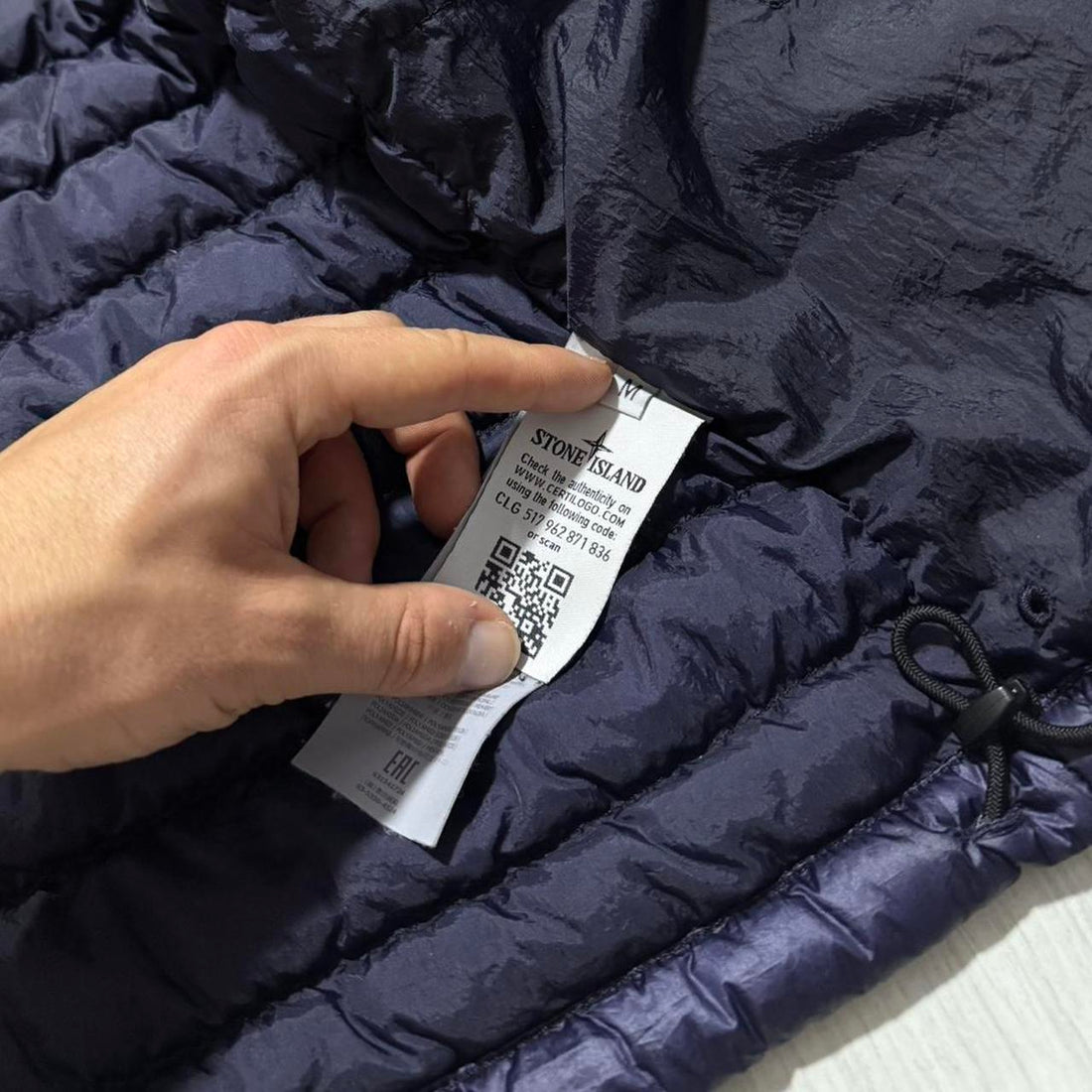Stone Island Garment Dyed Down Jacket