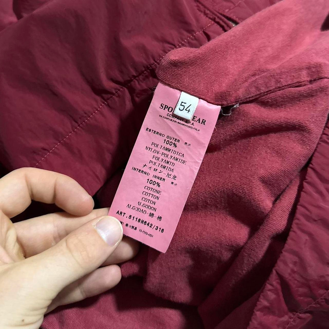 CP Company Red Nylon Jacket