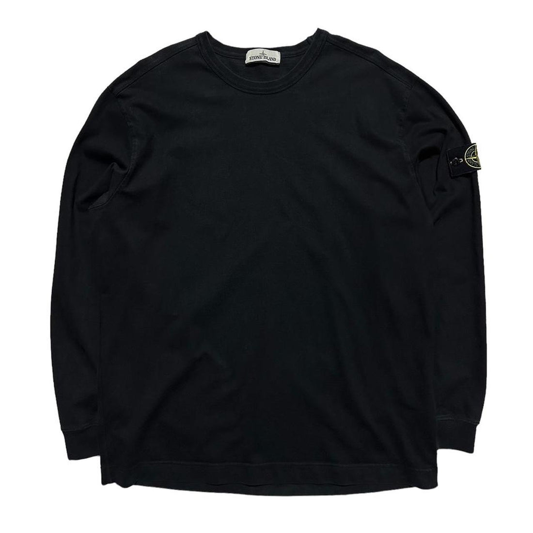 Stone Island Black Pullover Crewneck