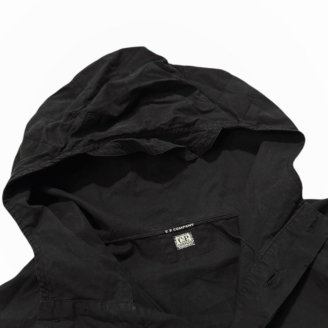 C.P. Company Black Hooded Jacket