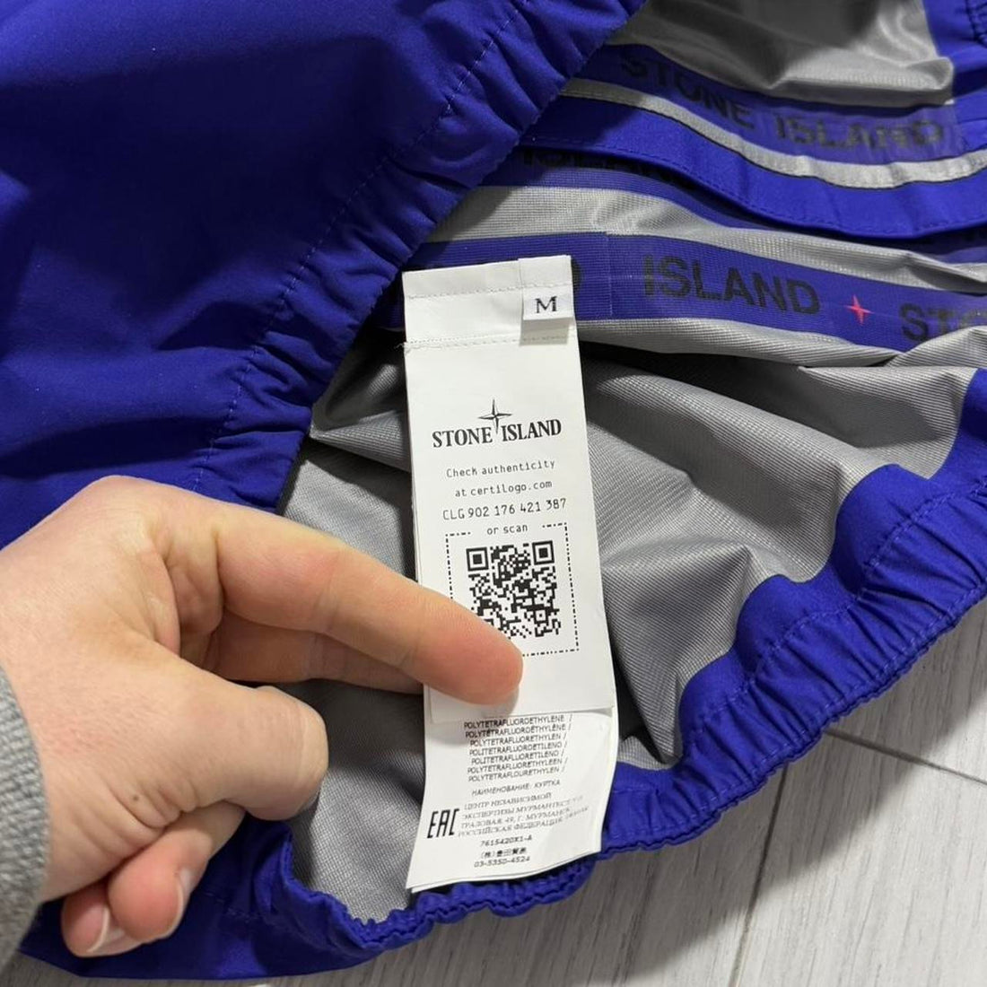 Stone Island Marina Gore-Tex Pullover Jacket