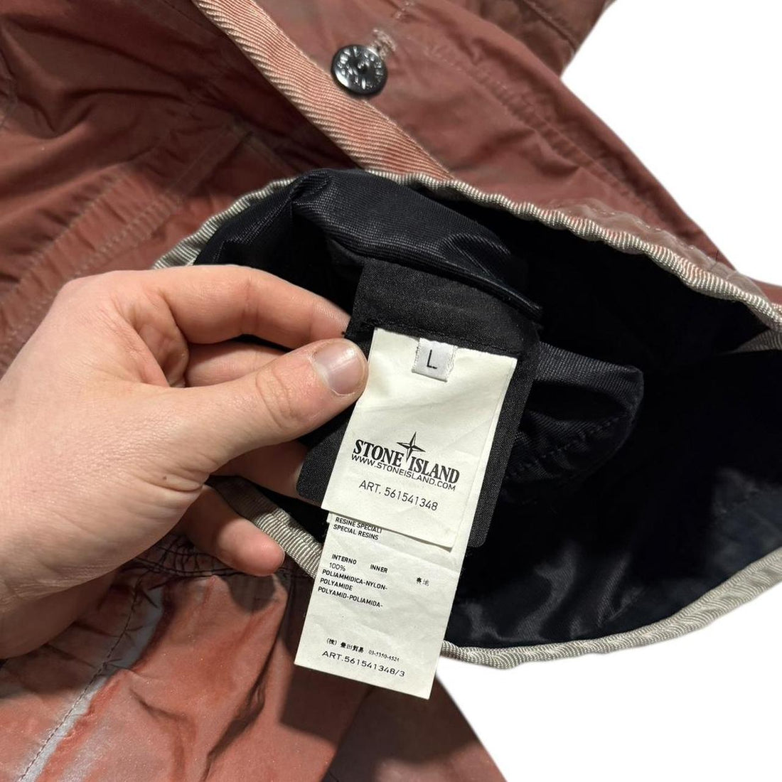 Stone Island Liquid Reflective Jacket