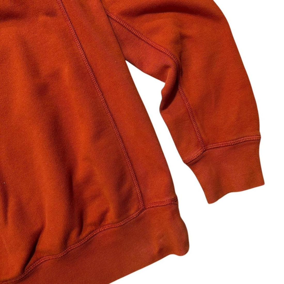 Stone Island Orange Crewneck