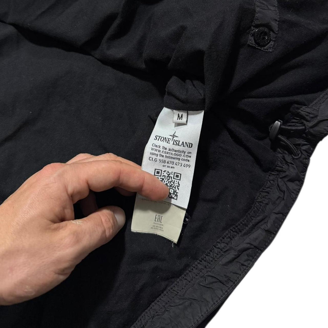 Stone Island Garment Dyed Crinkle Reps Jacket