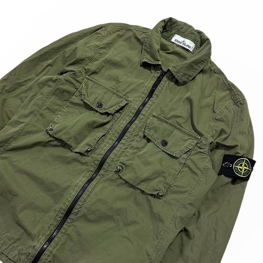 Stone Island Khaki Overshirt