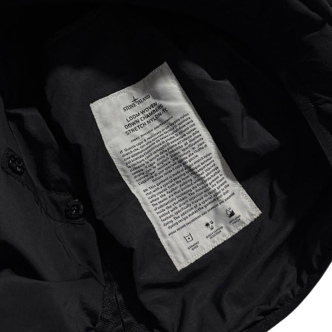 Stone Island Loom Woven Down Jacket