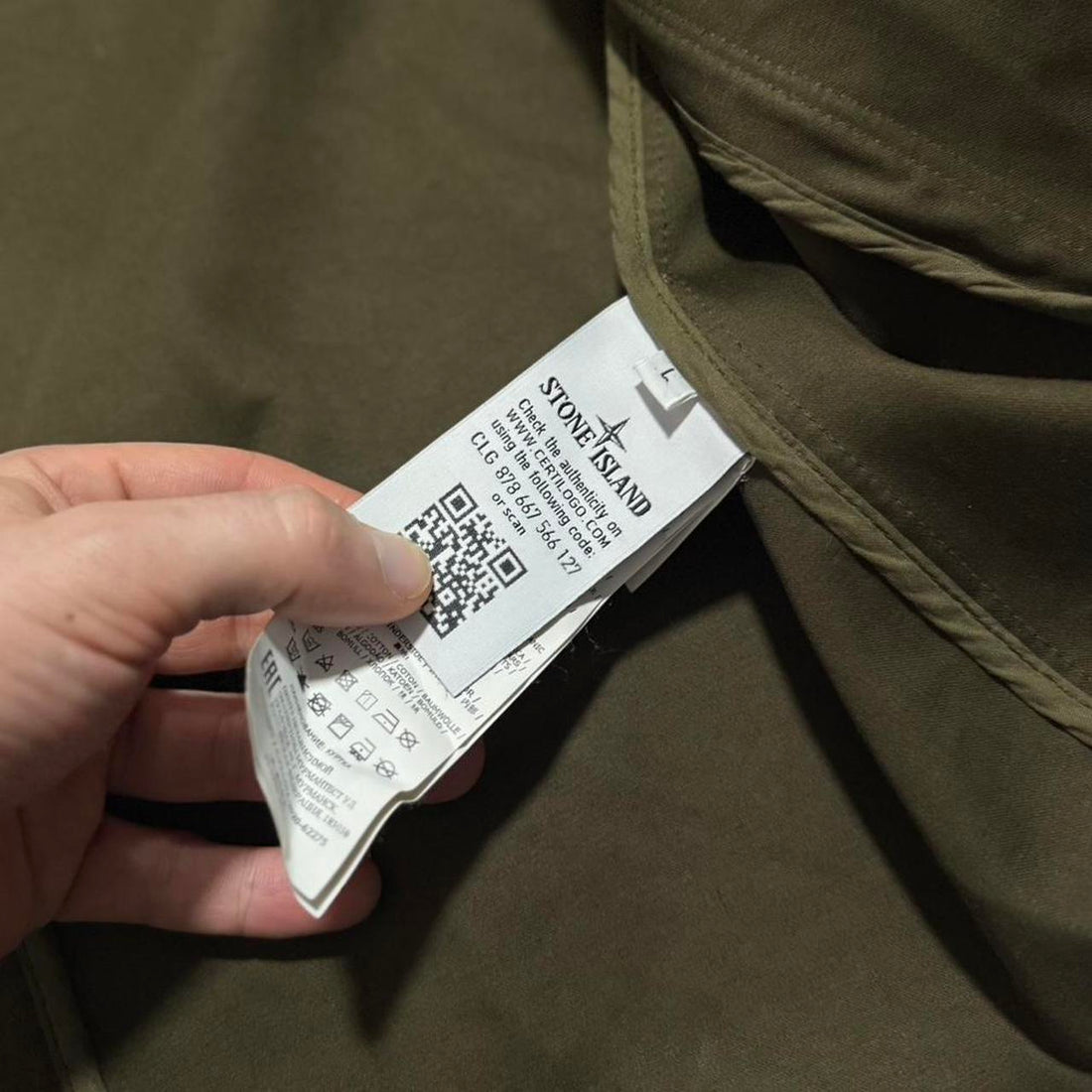 Stone Island Ghost Raso Gommato Jacket
