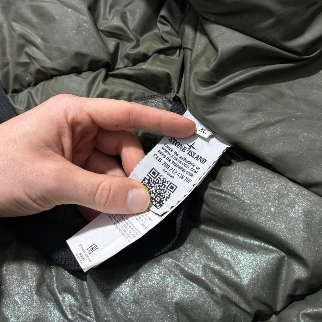 Stone Island Shadow Project Mist Down Jacket